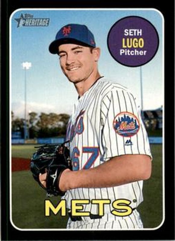 2018 Topps Heritage #521 Black Border