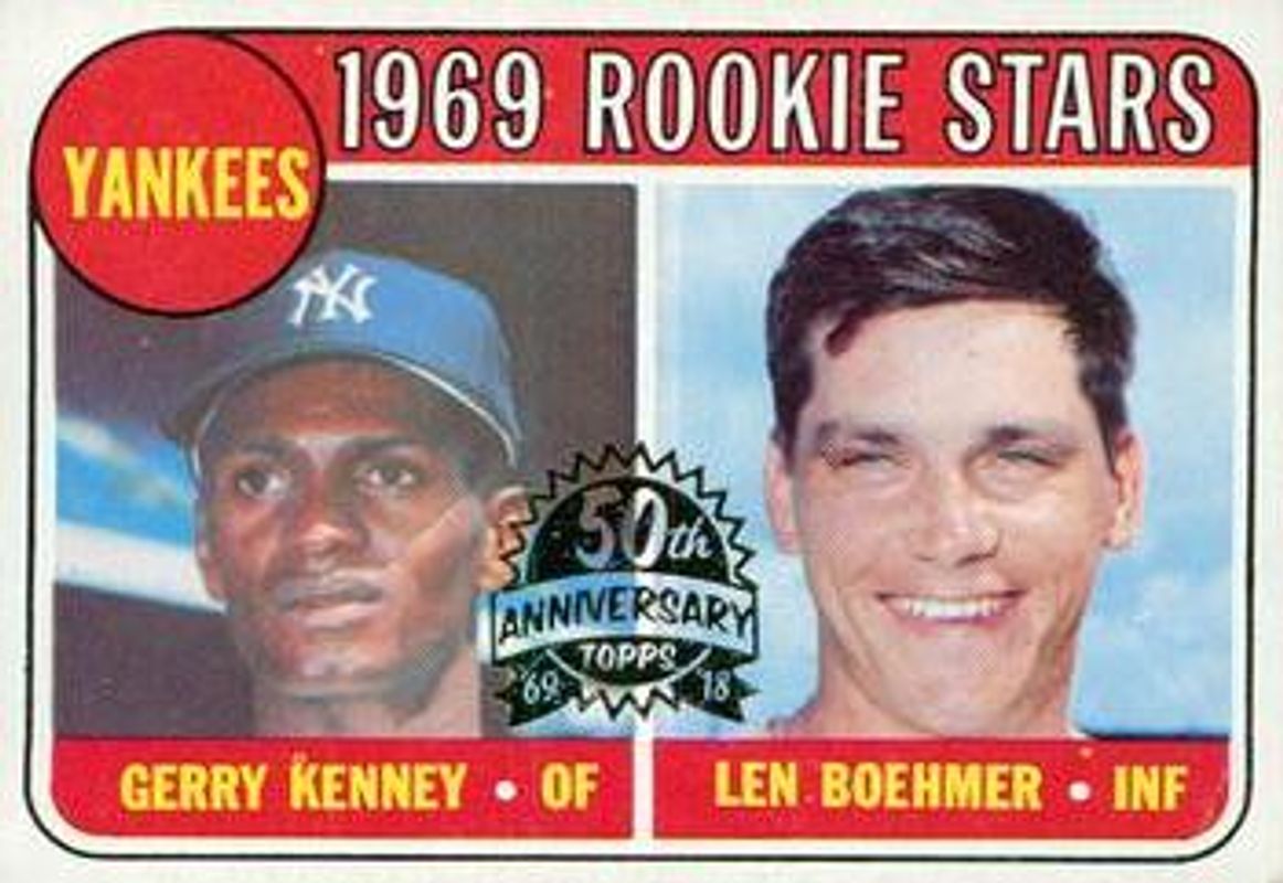 2018 Topps Heritage #519 50th Anniversary Buybacks