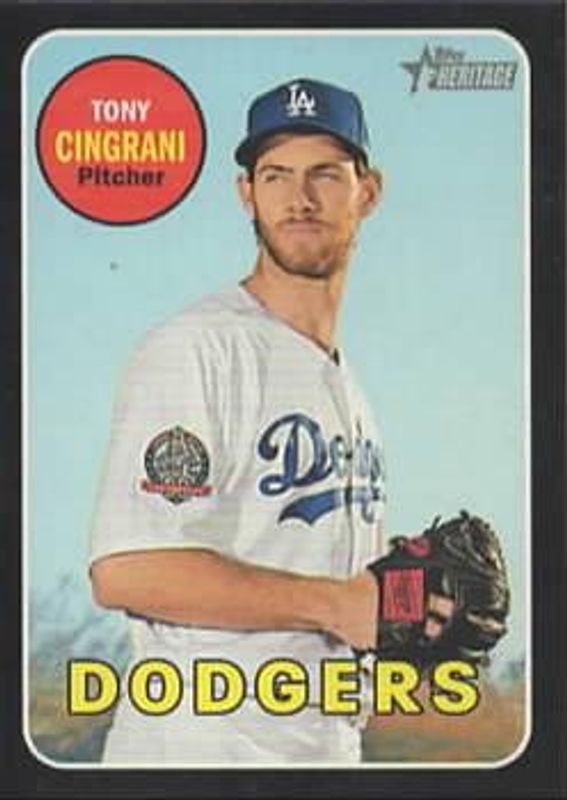 2018 Topps Heritage #520 Black Border