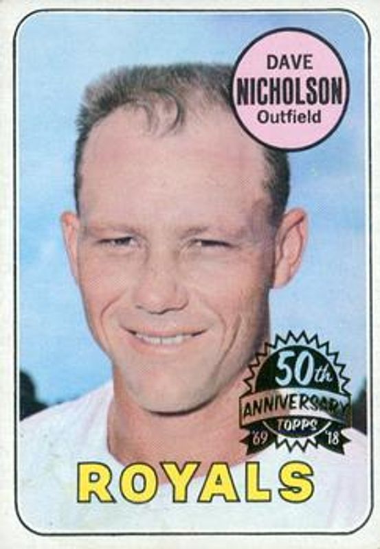 2018 Topps Heritage #298 50th Anniversary Buybacks