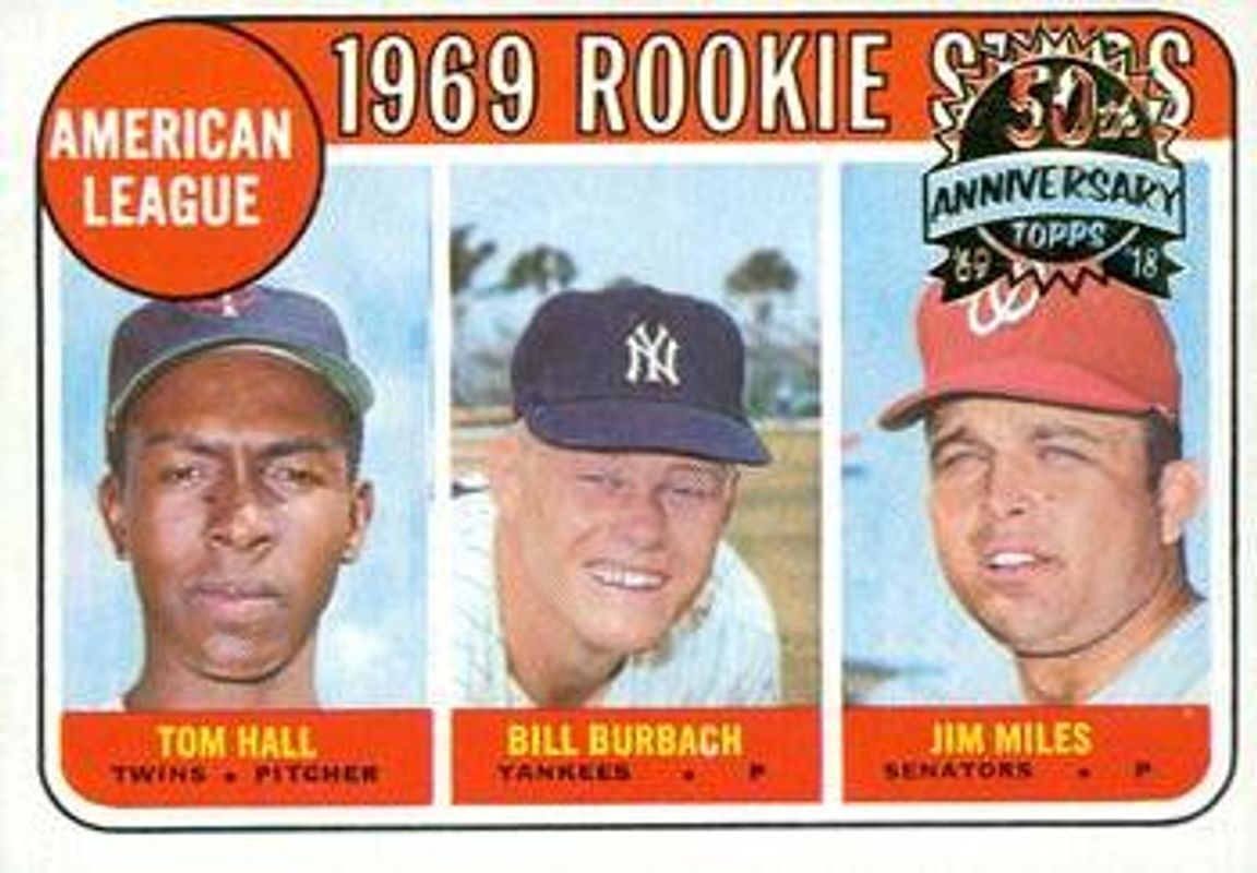 2018 Topps Heritage #658 50th Anniversary Buybacks
