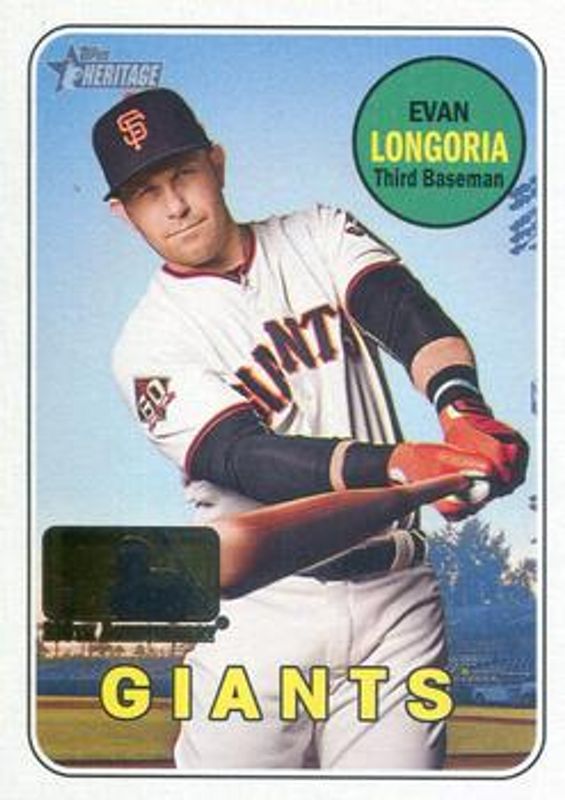 2018 Topps Heritage #725 100th Anniversary