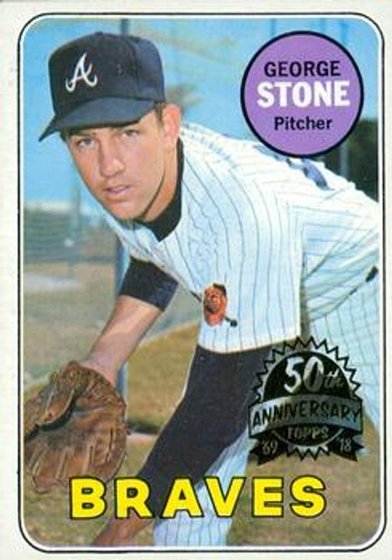 2018 Topps Heritage #627 50th Anniversary Buybacks