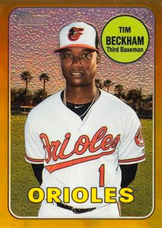 2018 Topps Heritage #THC-616 Chrome - Gold Refractor /5