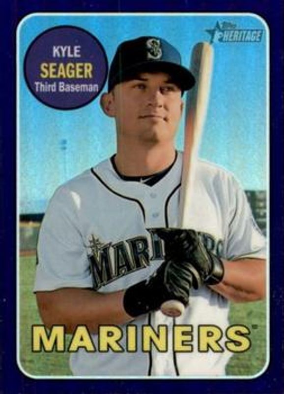 2018 Topps Heritage #THC-233 Chrome - Purple Hot Box Refractor