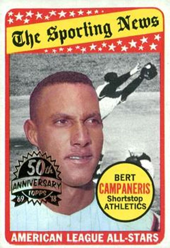 2018 Topps Heritage #423 50th Anniversary Buybacks