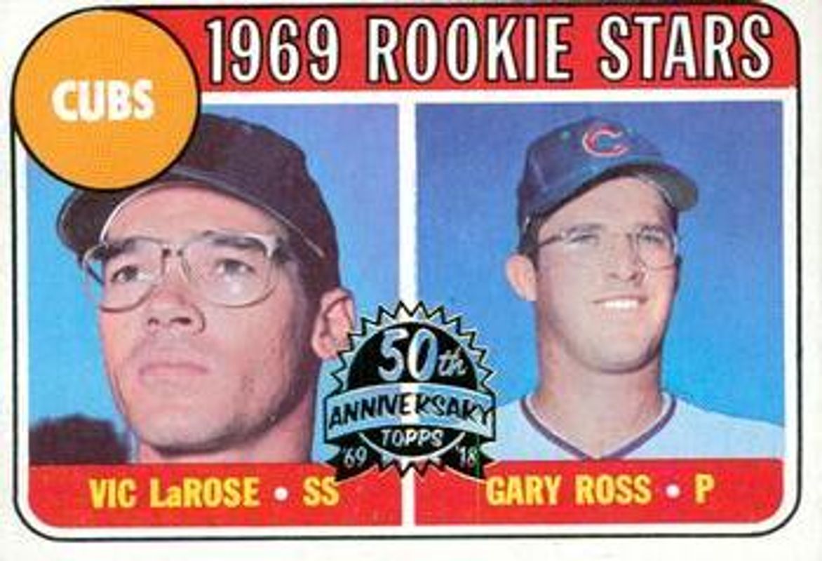 2018 Topps Heritage #404 50th Anniversary Buybacks