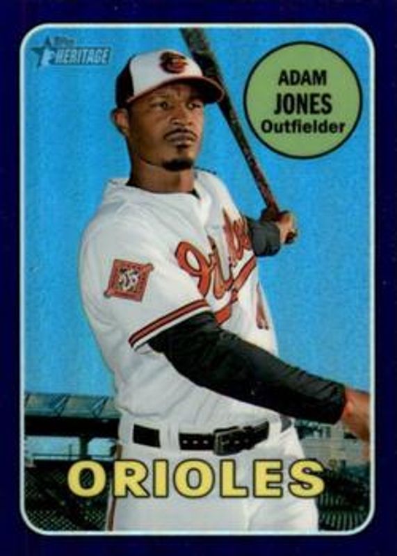 2018 Topps Heritage #THC-37 Chrome - Purple Hot Box Refractor