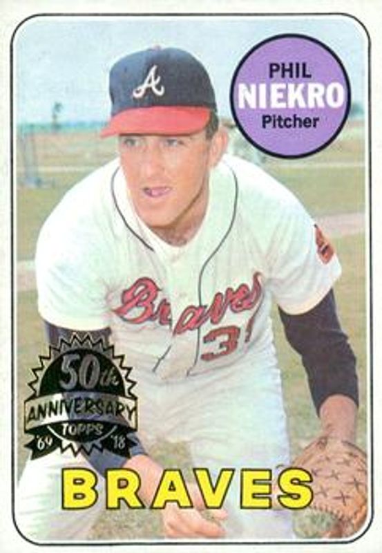 2018 Topps Heritage #355 50th Anniversary Buybacks