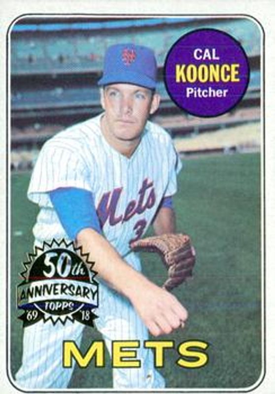 2018 Topps Heritage #303 50th Anniversary Buybacks