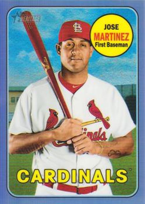 2018 Topps Heritage #THC-549 Chrome - Purple Hot Box Refractor