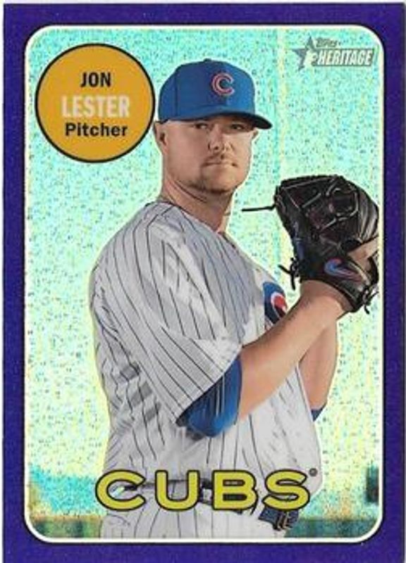 2018 Topps Heritage #THC-43 Chrome - Purple Hot Box Refractor
