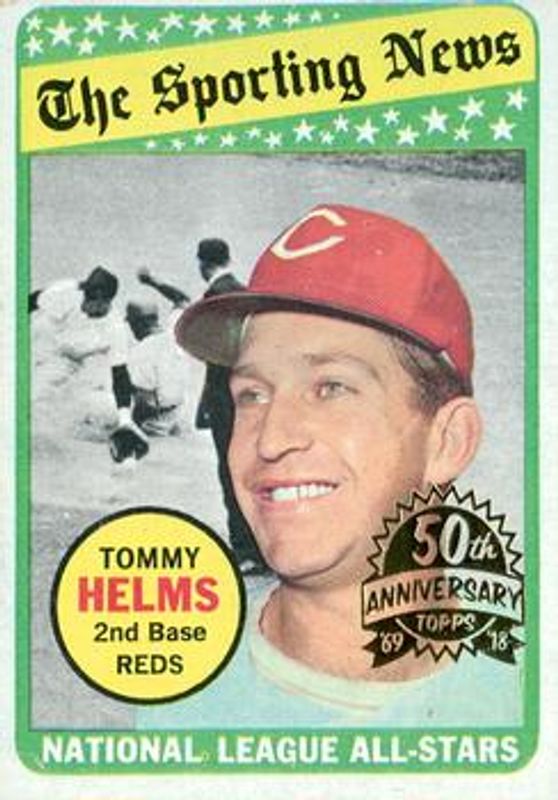 2018 Topps Heritage #418 50th Anniversary Buybacks