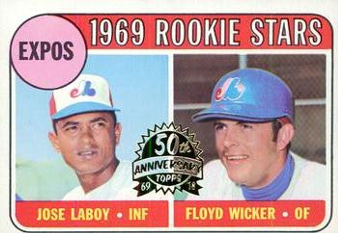 2018 Topps Heritage #524 50th Anniversary Buybacks