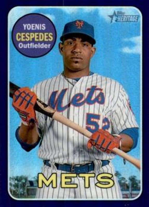 2018 Topps Heritage #THC-221 Chrome - Purple Hot Box Refractor