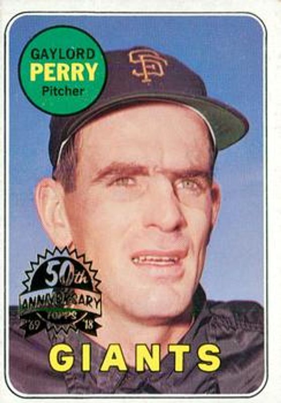 2018 Topps Heritage #485 50th Anniversary Buybacks