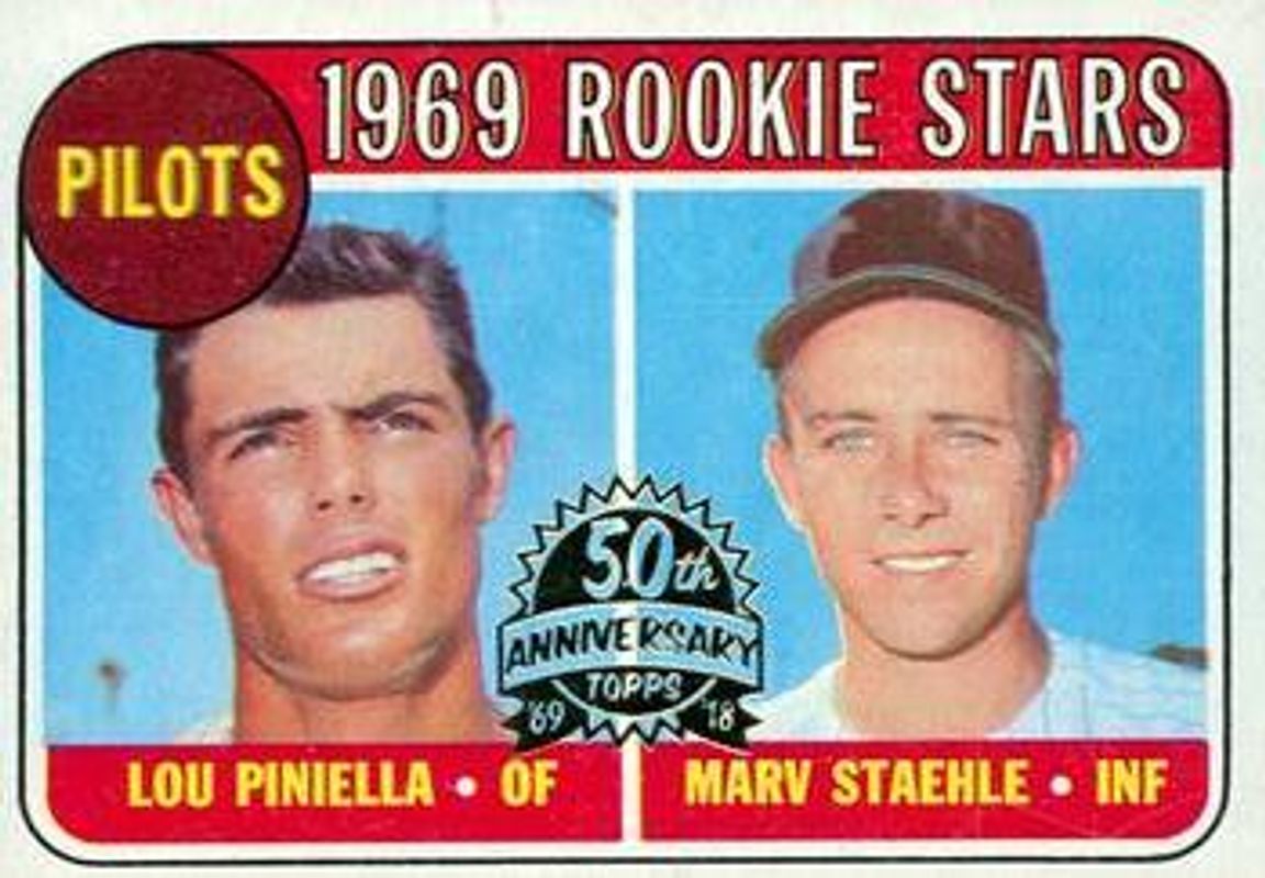 2018 Topps Heritage #394 50th Anniversary Buybacks