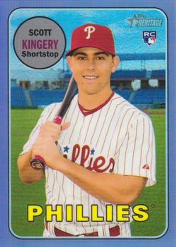 2018 Topps Heritage #THC-511 Chrome - Purple Hot Box Refractor