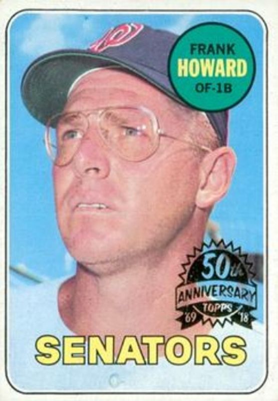 2018 Topps Heritage #170 50th Anniversary Buybacks