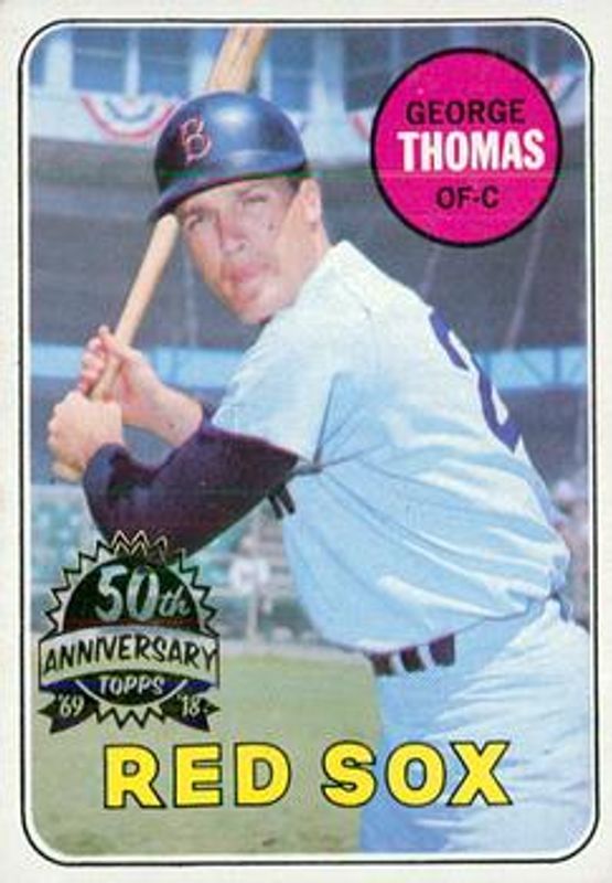 2018 Topps Heritage #521 50th Anniversary Buybacks