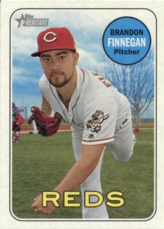 2018 Topps Heritage #421 Reverse Stock