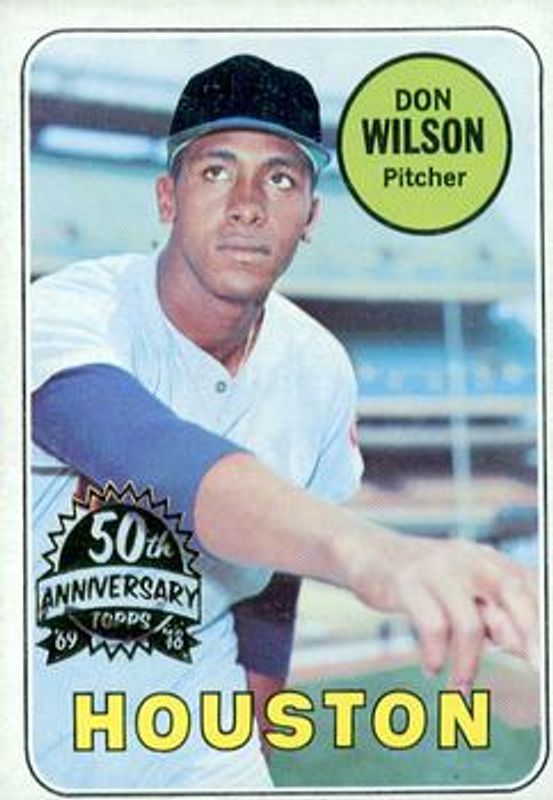 2018 Topps Heritage #202 50th Anniversary Buybacks