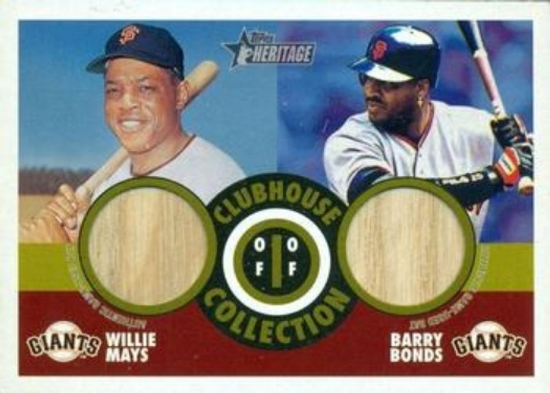 2001 Topps Heritage #THCC-WMBB Clubhouse Collection Relics /52