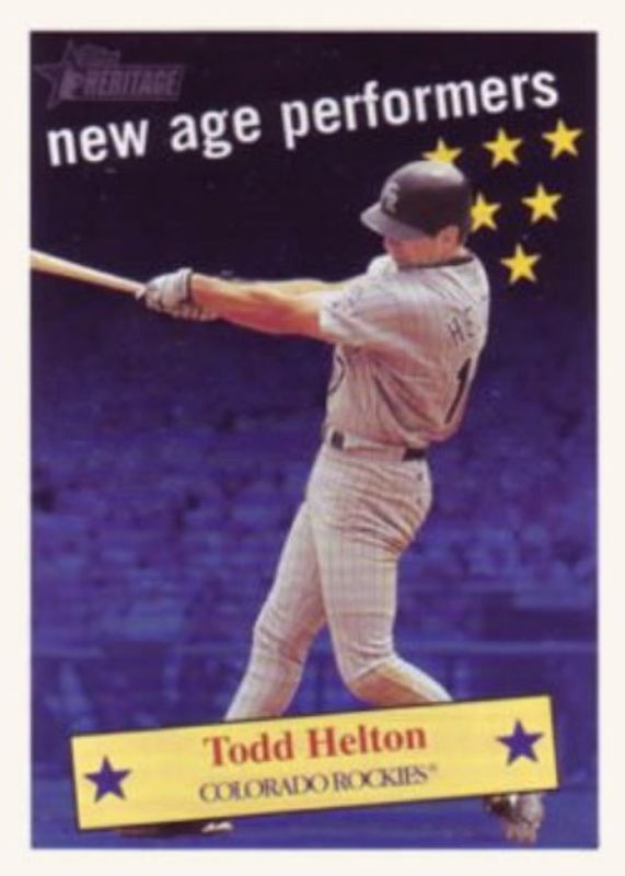 2001 Topps Heritage #NAP13 New Age Performers
