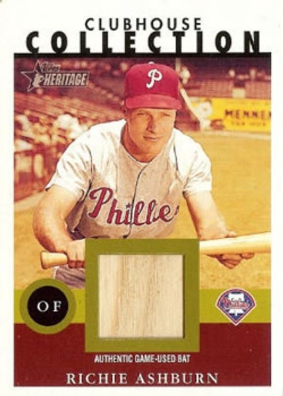 2001 Topps Heritage #THCC-RA Clubhouse Collection Relics /52