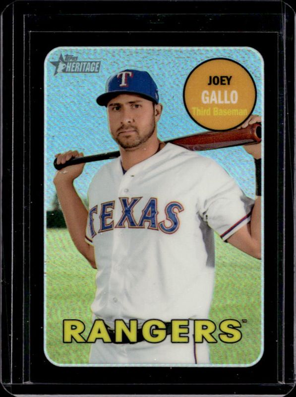 2018 Topps Heritage #THC-48 Chrome - Black Refractor /69