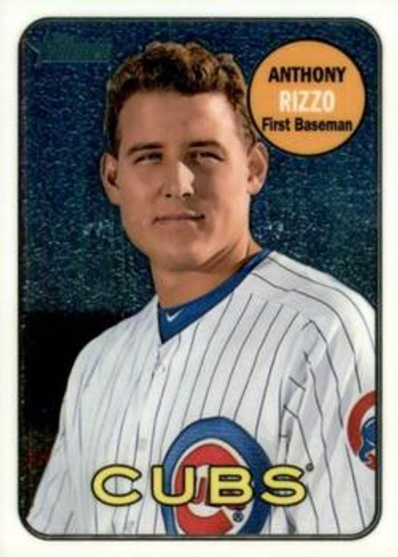 Anthony Rizzo 2018 Topps Heritage #THC-20 Chrome /999 RAW