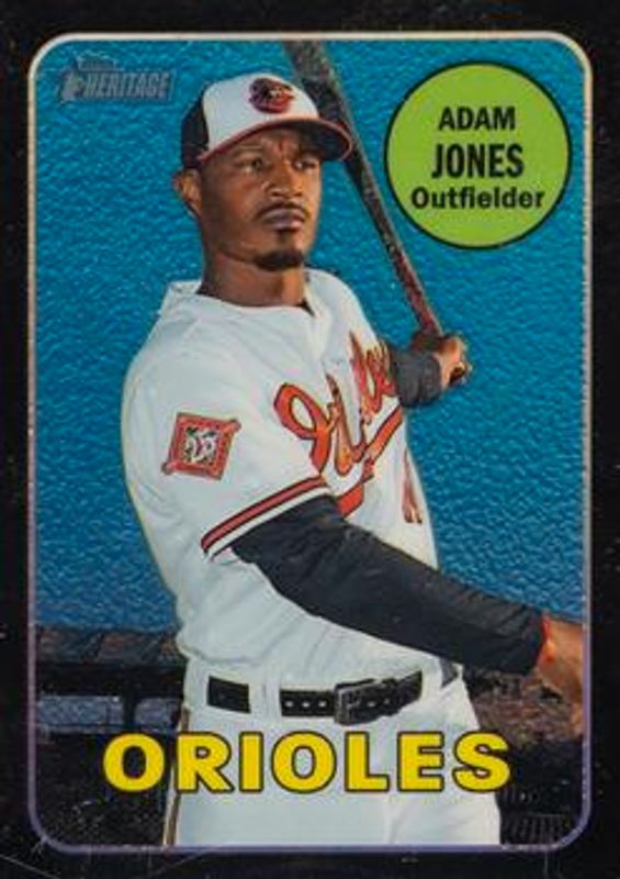 2018 Topps Heritage #THC-37 Chrome - Black Refractor /69