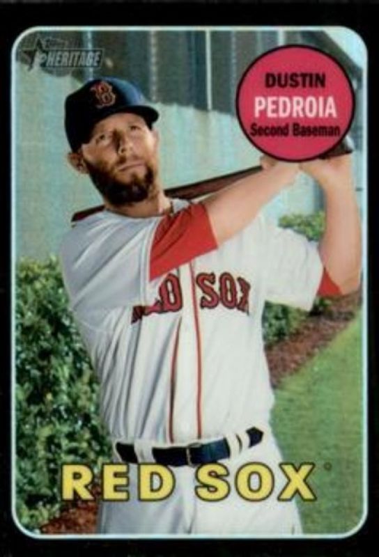 2018 Topps Heritage #THC-349 Chrome - Black Refractor /69