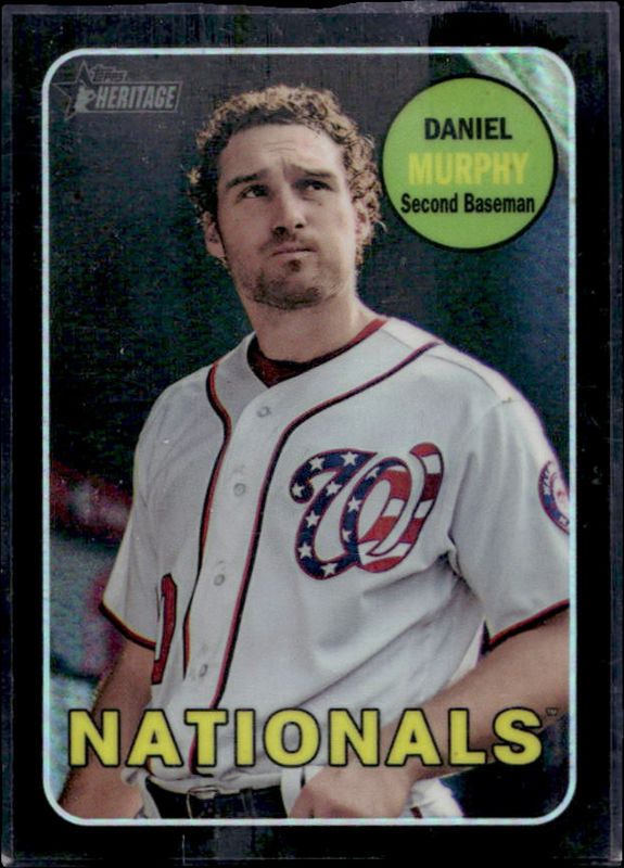 2018 Topps Heritage #THC-326 Chrome - Black Refractor /69