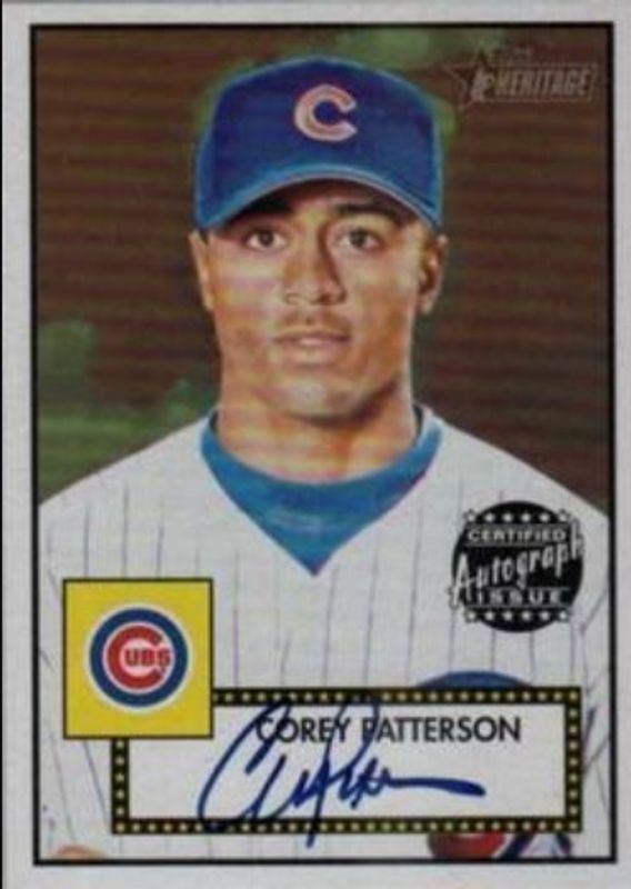 2001 Topps Heritage #THA-CP Real One Autographs