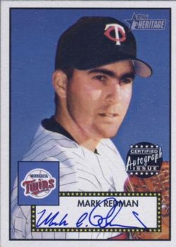 2001 Topps Heritage #THA-MR Real One Autographs