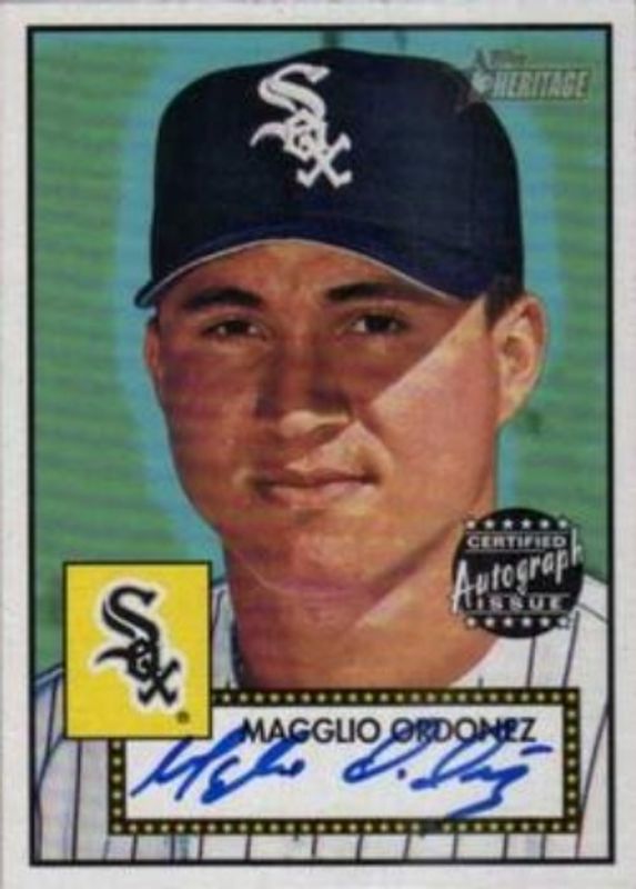 2001 Topps Heritage #THA-MO Real One Autographs