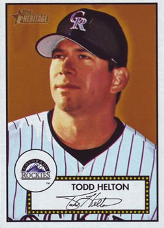 2001 Topps Heritage #7a Base
