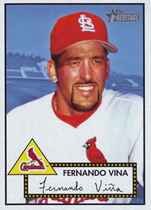 2001 Topps Heritage #3a Base