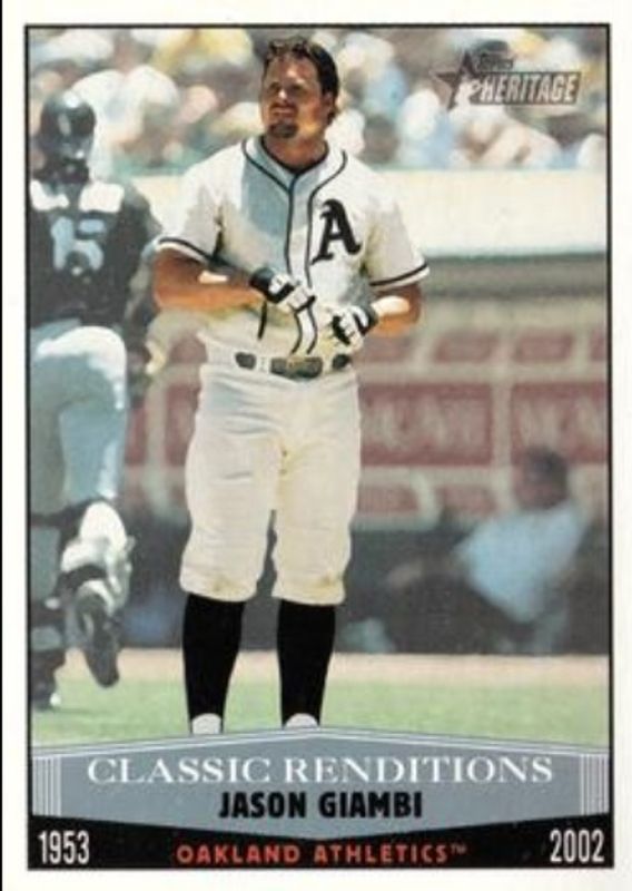 2002 Topps Heritage #CR-4 Classic Renditions