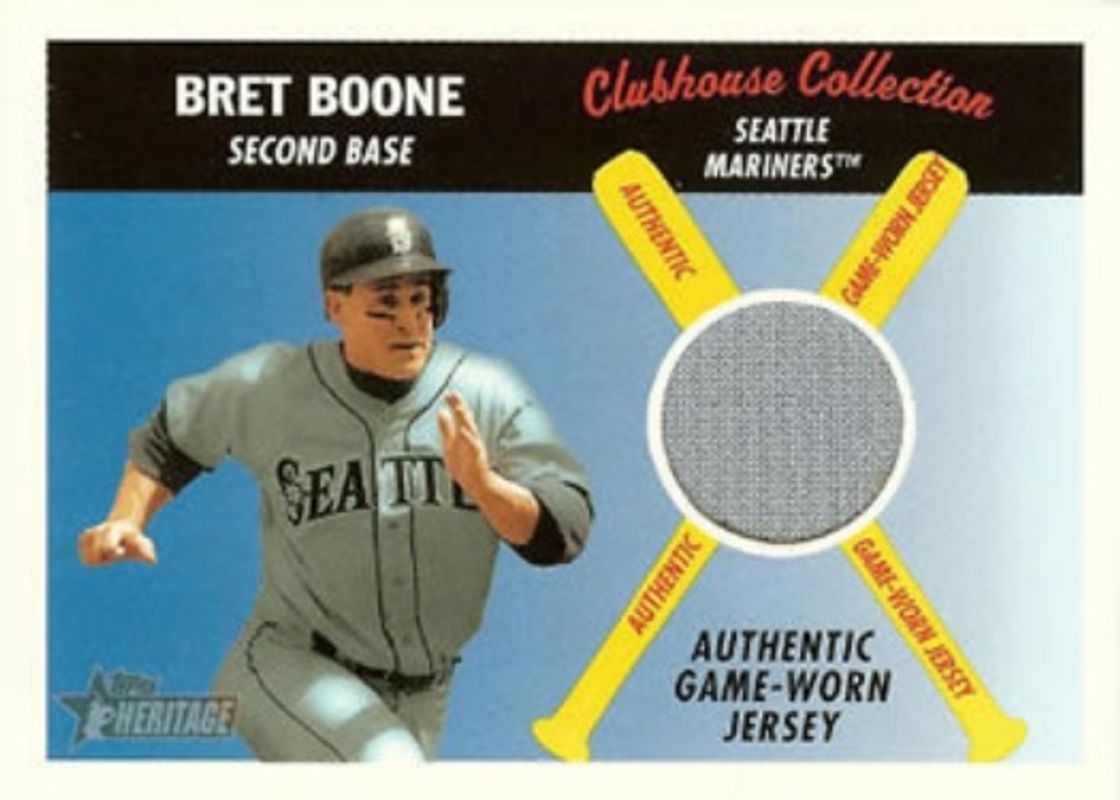 2004 Topps Heritage #CCR-BB Clubhouse Collection Relics