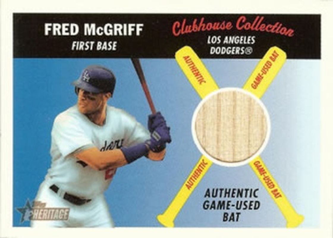 2004 Topps Heritage #CCR-FM Clubhouse Collection Relics