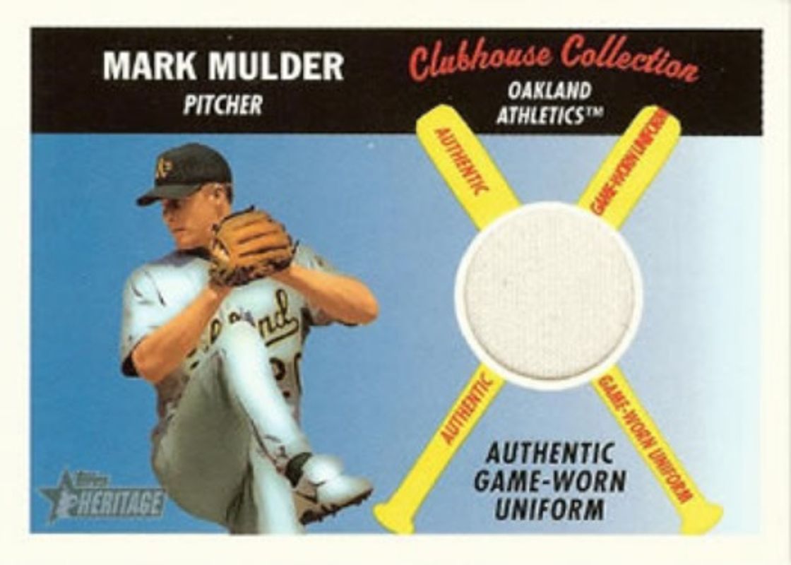 2004 Topps Heritage #CCR-MM Clubhouse Collection Relics