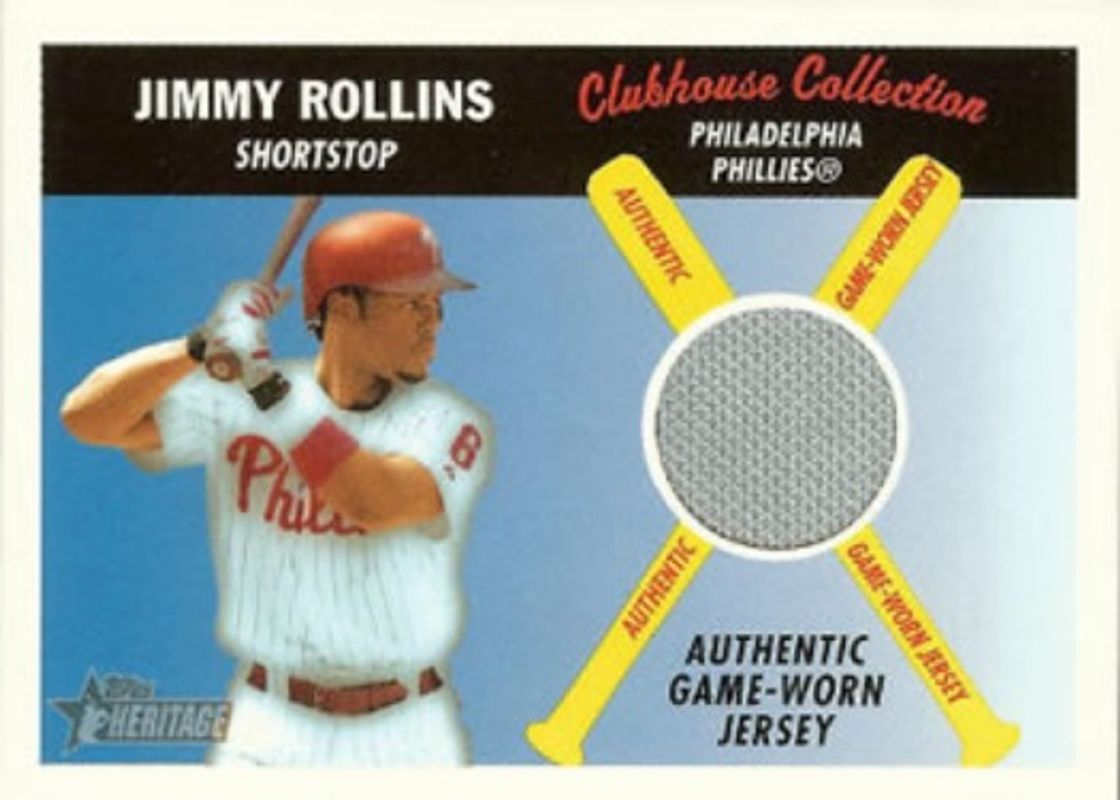 2004 Topps Heritage #CCR-JR Clubhouse Collection Relics