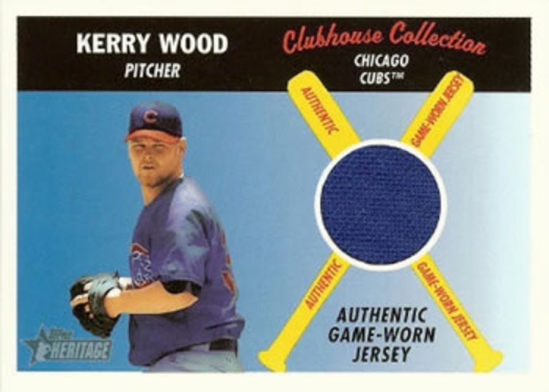 2004 Topps Heritage #CCR-KW Clubhouse Collection Relics