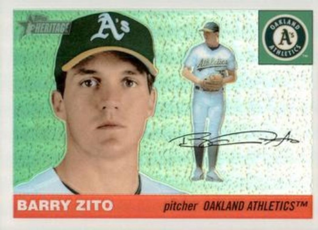 2004 Topps Heritage #THC18 Chrome Refractor /555