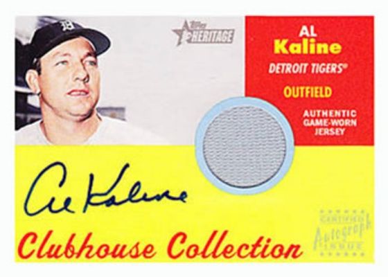 2006 Topps Heritage #CCA-4 Clubhouse Collection Autographs Relics /25