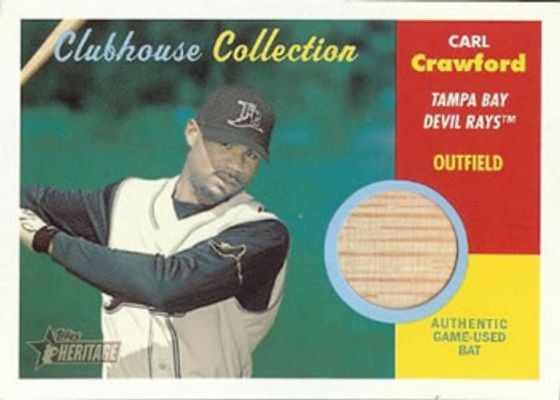 2006 Topps Heritage #CC-CC Clubhouse Collection Relics