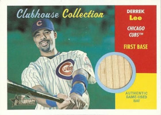 2006 Topps Heritage #CC-DL Clubhouse Collection Relics