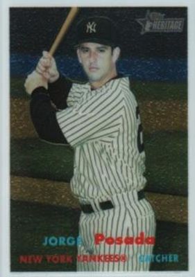 2006 Topps Heritage #10 Chrome /1957